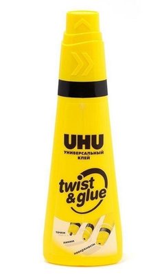 Клей UHU Універсальний Twist&Glue 90 мл UHU38850 фото