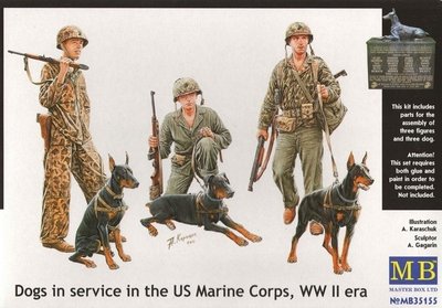 Собаки на службе морпехов США - 1:35 MB35155 фото