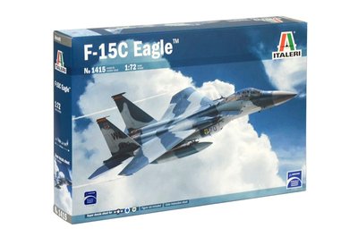 Сборная масштабная модель 1:72 истребителя F-15C Eagle ITL1415 фото