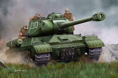 Збірна модель 1:35 танка ІС-2М (пізній) TRU05590 фото
