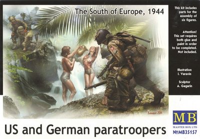 Американские и немецкие десантники - 1:35 MB35157 фото