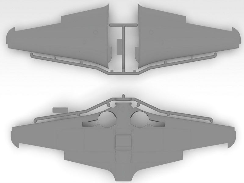 Збірна модель 1:32 винищувача Як-9Т 'Нормандія-Неман' ICM32092 фото