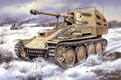 Сборная модель 1:72 сау Marder III Ausf. M UM344 фото