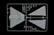 Збірна масштабна модель 1:48 винищувача Нешер/Даггер ITL2721 фото 2