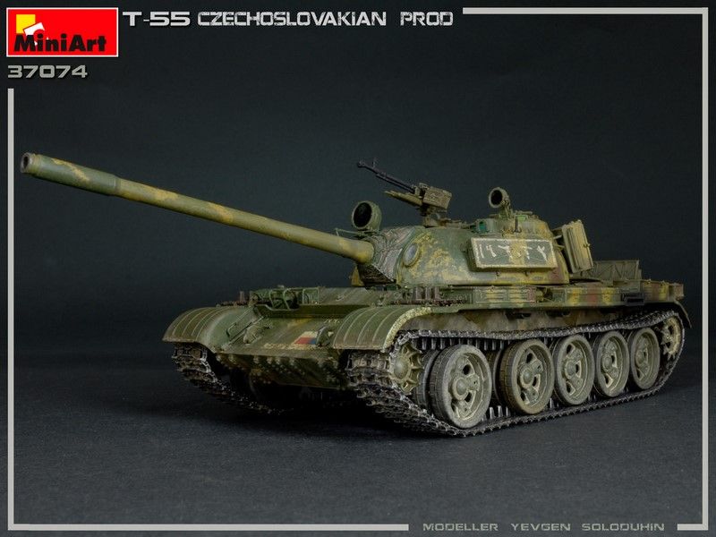 Сборная модель 1:35 танка Т-55 (Чехословацкий) MA37074 фото