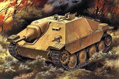Збірна масштабна модель 1:72 САУ Jagdpanzer 38 (t) UM359 фото