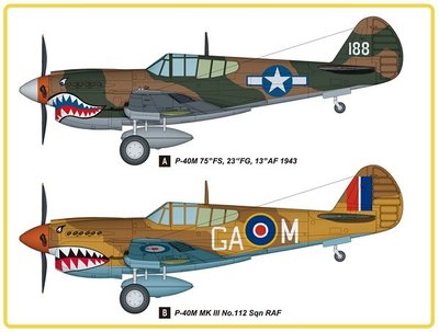 P-40M 'Kitty Hawk' - 1:48 HB85801 фото