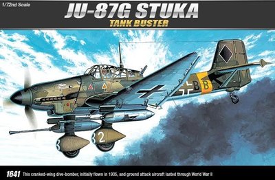 Збірна модель 1:72 літака Ju 87G 'Stuka' AC12450 фото