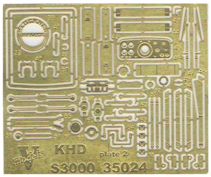 Травлення для KHD S3000 від ICM - 1:35 VM35024 фото