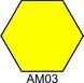 Краска акриловая желтая матовая Хома (Homa) АМ03 HOM-AM03 фото 1