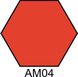 Фарба акрилова червона матова Хома (Homa) АМ04 HOM-AM04 фото 1