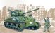 Сборная модель 1:35 танка M4A1 Sherman ITL0225 фото 1