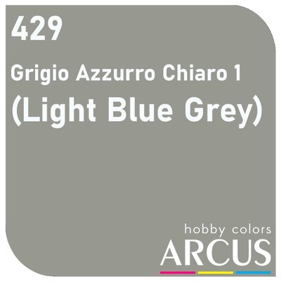 E429 Алкідна емаль Grigio Azzurro Chiaro 1 ARC-E429 фото