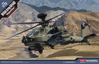 Збірна модель 1:72 вертольота AH-64D AC12537 фото