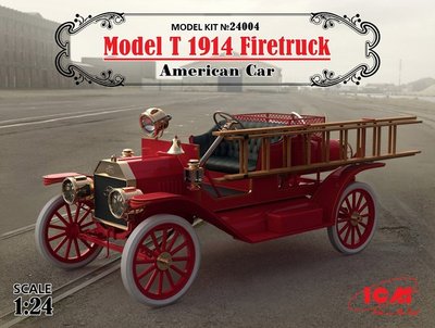Збірна модель 1:24 автомобіля Ford Model T 1914 ICM24004 фото