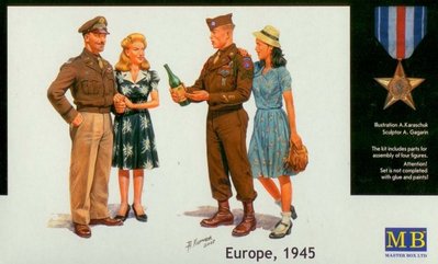Набор 1:35 фигурок Europe, 1945 MB3514 фото