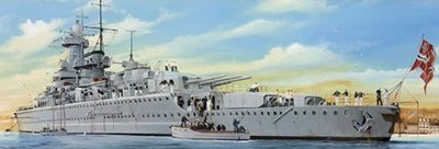 Збірна модель 1:350 крейсера 'Адмірал граф Шпеє' TRU05316 фото