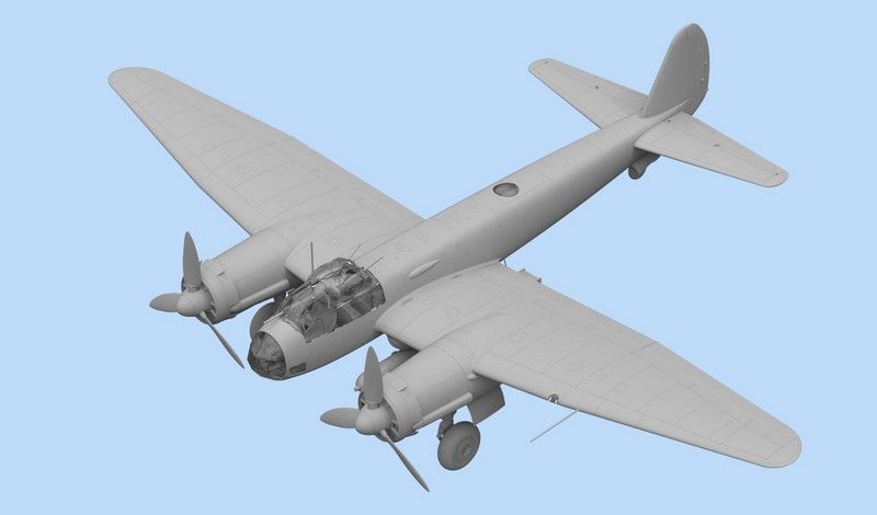 Збірна модель 1:48 бомбардувальника Ju 88A-4/Torp ICM48236 фото