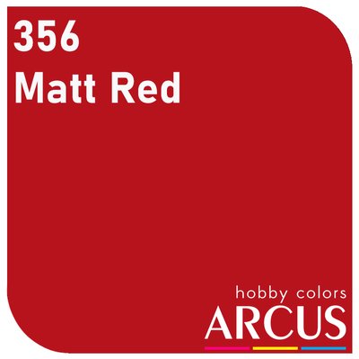 E356 Алкідна емаль Matt Red ARC-E356 фото