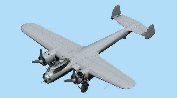 Збірна модель 1:48 бомбардувальника До 17З-2 ICM48244 фото