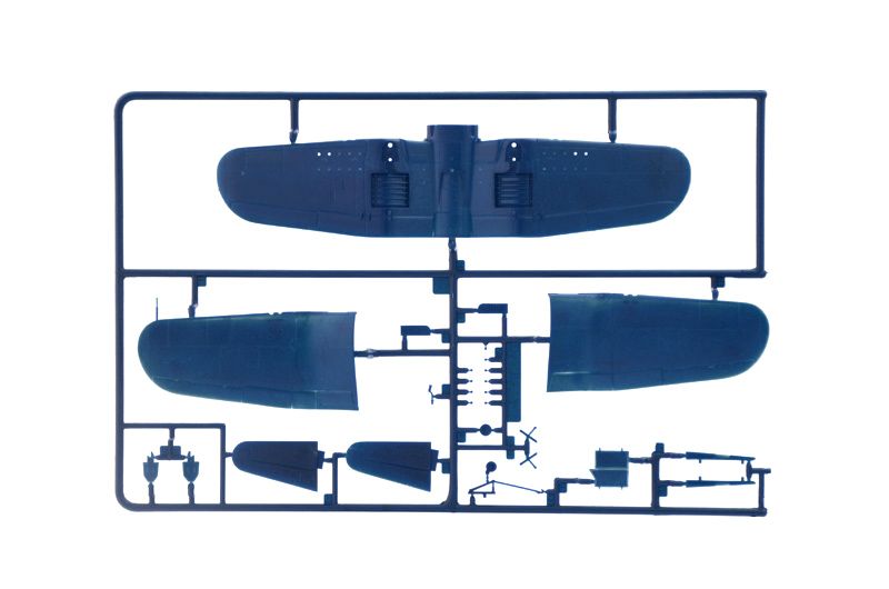Збірна модель 1:72 винищувача F4U-4 Corsair ITL1453 фото