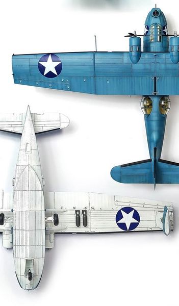 Збірна модель 1:72 літака PBY-5A AC12573 фото