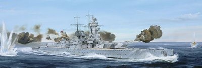 Збірна модель 1:700 крейсера 'Admiral Graf Spee' (1939 р.) TRU05774 фото