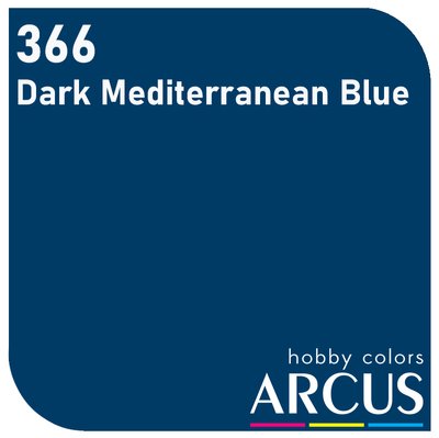 E366F Алкідна емаль Dark Mediterranean Blue ARC-E366 фото