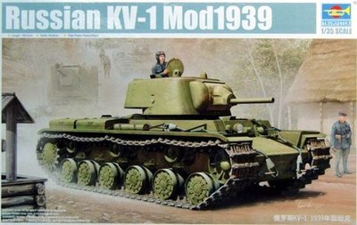 Сборная модель 1:35 танка КВ-1 (1939 г.) TRU01561 фото