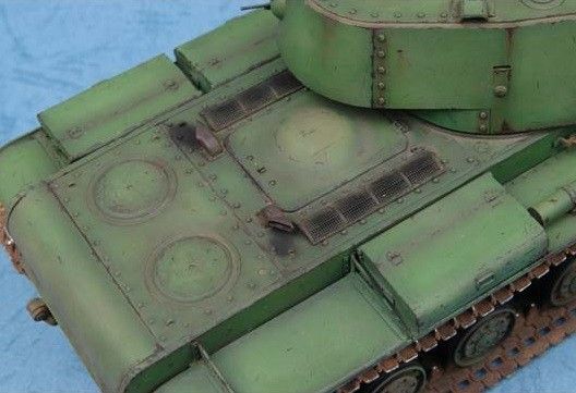 Сборная модель 1:35 танка КВ-1 (1939 г.) TRU01561 фото