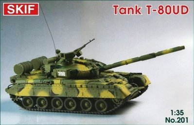 Сборная модель 1:35 танка Т-80УД 'Береза' MK201 фото