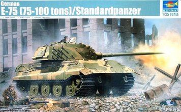 Збірна модель Trumpeter e-75 Standardpanzer - 1:35 масштабна з пластику, танки і САУ TRU01538 фото
