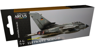 2051 Набір фарб 'Luftwaffe Norm 95' ARC-SET02051 фото