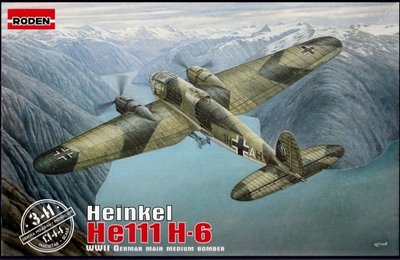 He-111 H-6 - 1:144 RN341 фото
