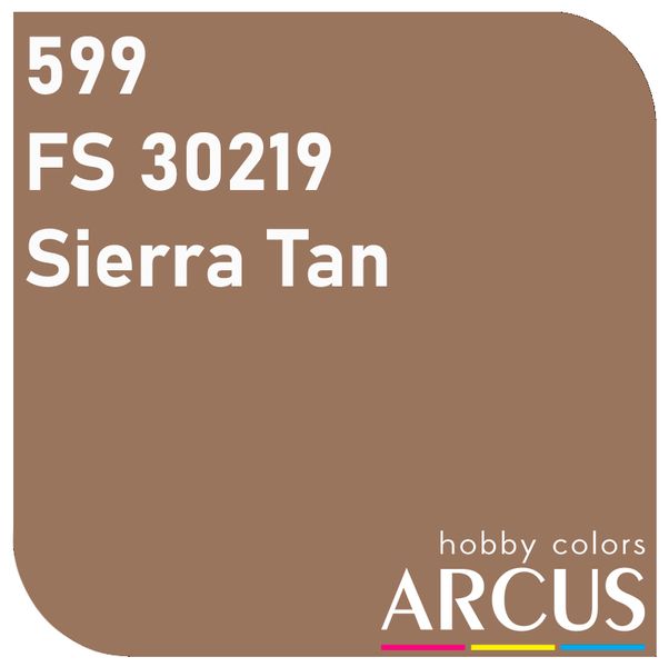 E599 Алкидная эмаль FS 30219 Sierra Tan ARC-E599 фото