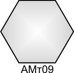 Фарба акрилова срібляста металік Хома (Homa) АМт09 HOM-AMT09 фото