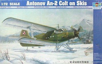 Збірна модель Trumpeter ан-2 - 1:72 масштабна з пластику, військова авіація після 1945 р. TRU01607 фото