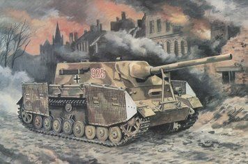 Збірна модель 1:72 сау Panzer IV/70A Unimodels, танки і САУ UM553 фото