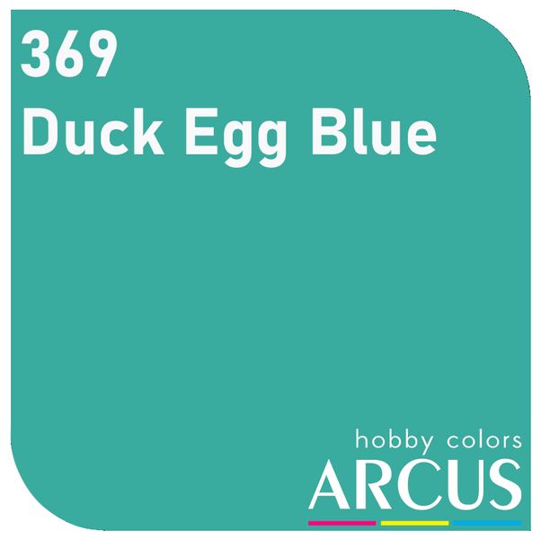 E369 Алкидная эмаль Duck Egg Blue ARC-E369 фото