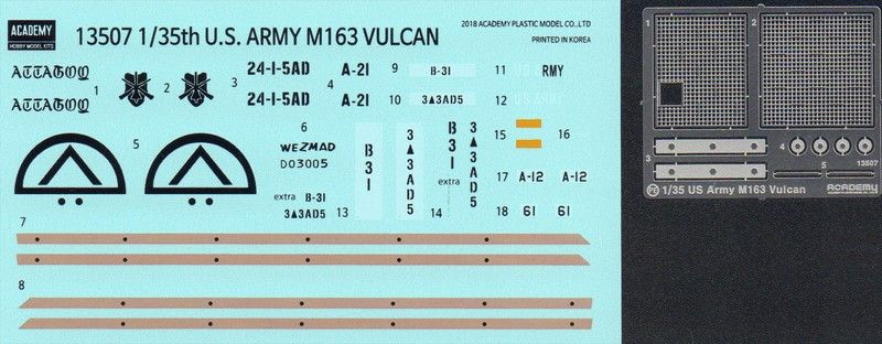 M163 Vulcan - 1:35 AC13507 фото