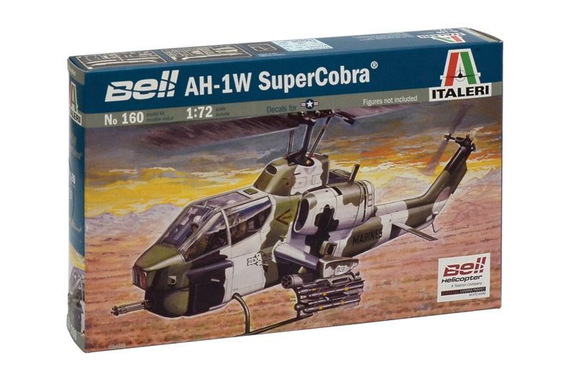 Сборная модель вертолета 1:72 AH-1W Super Cobra ITL0160 фото