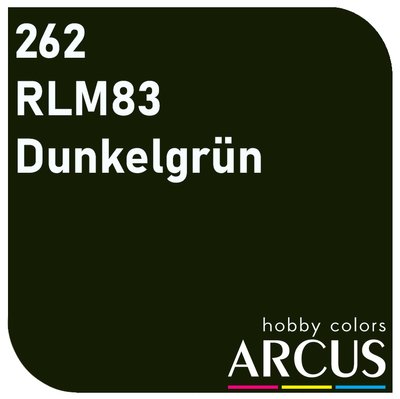 E262 Алкидная эмаль RLM 83 Dunkelgrün ARC-E262 фото