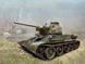 Сборная модель 1:35 танка Т-34/76 (1943 г.) ICM35366 фото 1