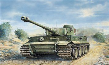 Сборная модель танка 1:35 Tiger I Ausf. E/H1, Italeri 0286 ITL0286 фото