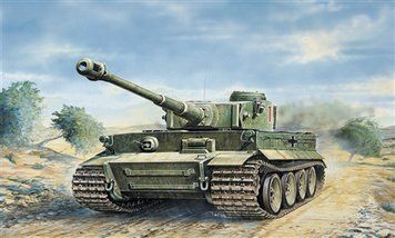 Сборная модель танка 1:35 Tiger I Ausf. E/H1, Italeri 0286 ITL0286 фото