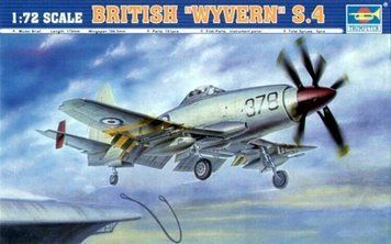 Збірна модель Trumpeter westland 'Wyvern' S.4 - 1:72 масштабна з пластику, гелікоптери та вертольоти TRU01619 фото