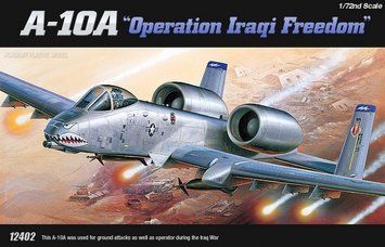 Збірна модель Academy a-10А Thunderbolt - 1:72 масштабна з пластику, гелікоптери та вертольоти AC12402 фото