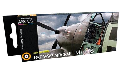 3006 Набір фарб 'RAF WW2 Aircraft Interiors' ARC-SET03006 фото