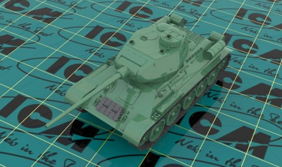 Сборная масштабная модель 1:35 танка Т-34/85 ICM35367 фото