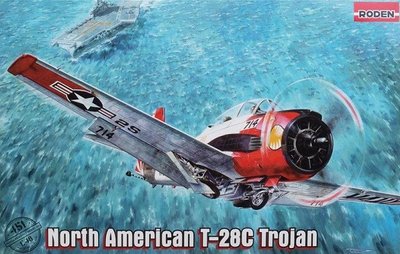 Сборная модель 1:48 самолета T-28C 'Trojan' RN451 фото